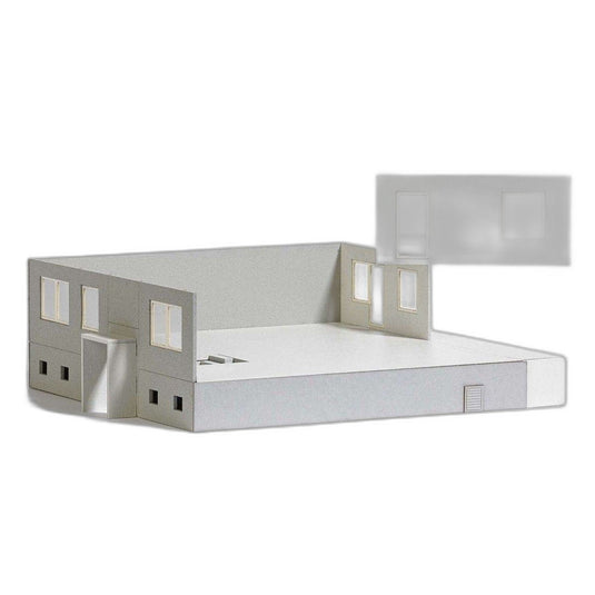 プレハブ建築 WBS 70 アンダー/ Busch 1/87  模型