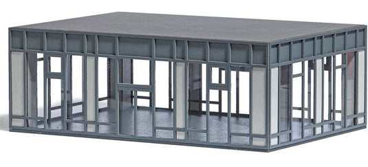 HOゲージ 鉄道模型 Busch Glass hall kit