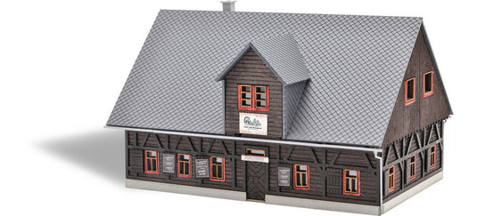 HOゲージ 鉄道模型 ストラクチャー Busch ブッシュ 森の宿 Koehlerhuette Forest Inn Koehlerhuette