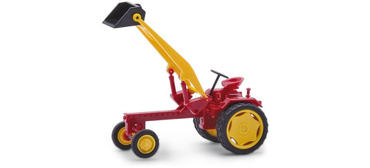 HOゲージ 鉄道模型 Busch RS09 tractor with loading arm from Mehlhose
