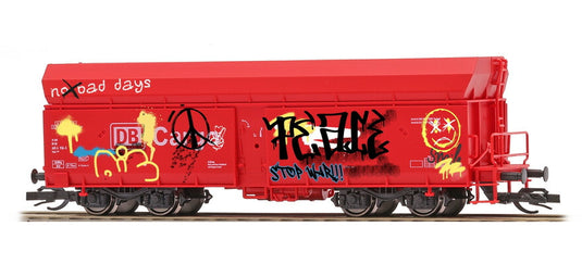 TTゲージ 鉄道模型 貨車 Busch ブッシュ ドイツ鉄道 Fals 164 Era VI Coal wagon Fals 164 with graffiti painting DB DC