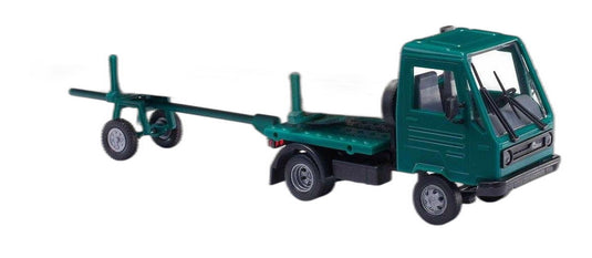 Multicar M26 トレーラーと丸太 1991 42229/ Busch 1/87  模型