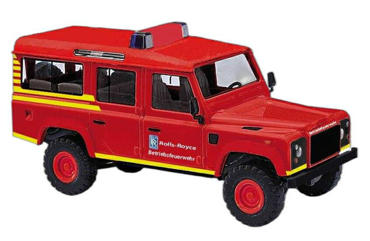 Rolls Royce 事業所消防 Land Rover/ Busch 1/87  模型