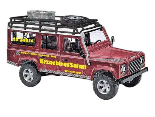 Erzgebirgssafari Land Rover Defender 1983/ Busch 1/87  模型