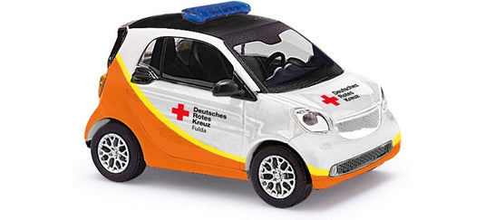 HOゲージ 鉄道模型 Busch Smart Fortwo 2014 ドイツ赤十字 Fulda
