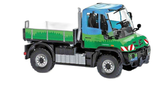 Bayerischer Wald Mercedes Benz Unimog/ Busch 1/87  模型