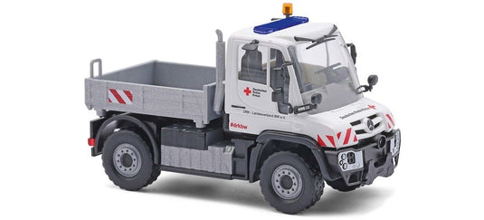 HOゲージ 鉄道模型 Busch ウニモグ U 430 ドイツ赤十字 Baden-Wuerttemberg Unimog U 430 German Red Cross