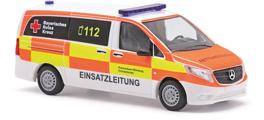 HOゲージ 鉄道模型 Busch Mercedes-Benz Vito BRK Wuerzburg
