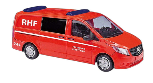 Feuerwehr Stadt Wien Mercedes Benz Vito/ Busch 1/87  模型