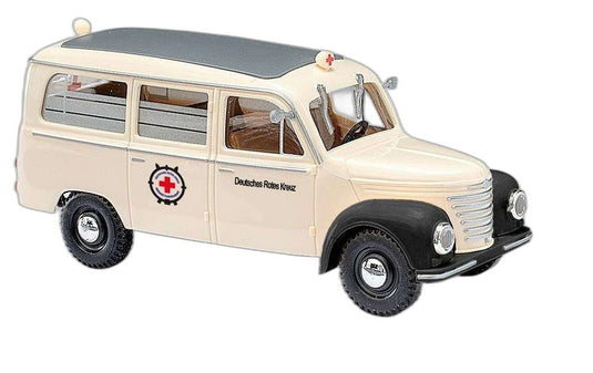 Framo V901/2 バス DRK 事故援助センター/ Busch 1/87  模型