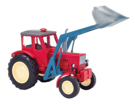 Belarus MTS 50 フロントローダー バケット付き 1961/ Busch 1/87  模型