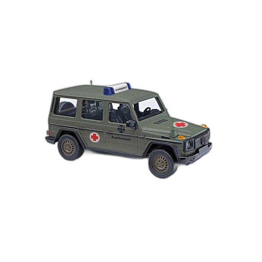 Bundeswehr 赤十字 Mercedes Benz G/ Busch 1/87  模型