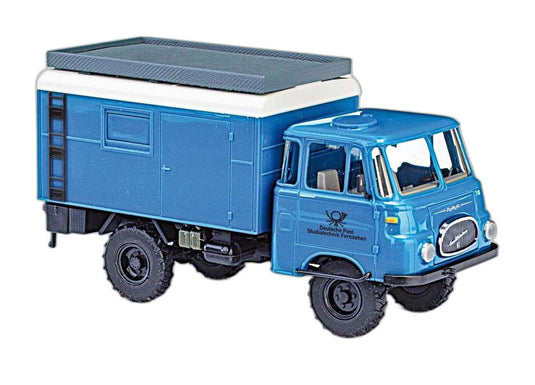 Blaue Post TV Robur LO 1800 A コファー 51606/ Busch 1/87  模型