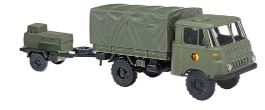 NVA Robur LO 1801 Prtischenplane/ Busch 1/87  模型