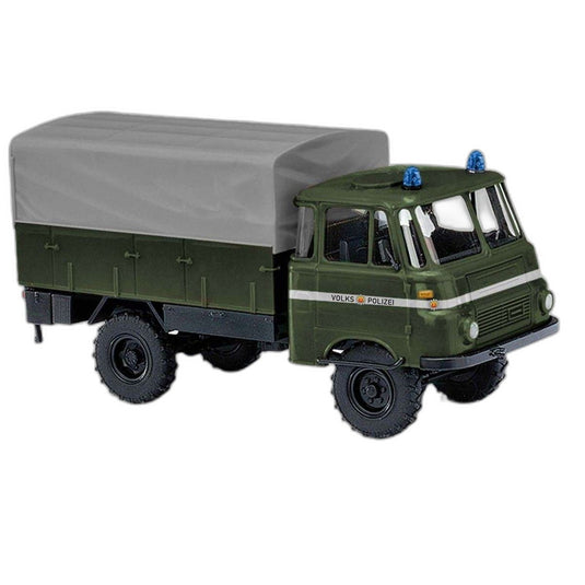 Volkspolizei Robur LO 1801 A 51658/ Busch 1/87  模型