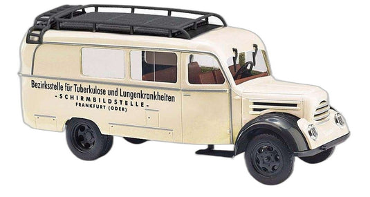 X ray car Frankfurt Robur Garant K 30/ Busch 1/87  模型