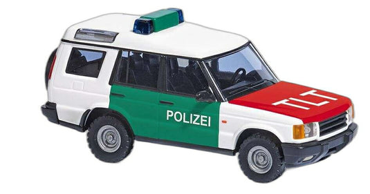 Polizei Leipzig TLT Land Rover Discovery/ Busch 1/87  模型