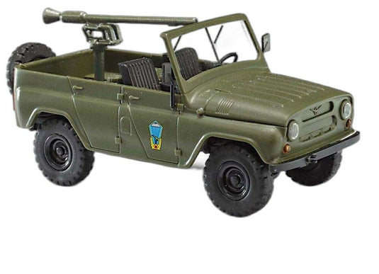 UAZ 469 Fallschirmjager 砲兵 52111/ Busch 1/87  模型