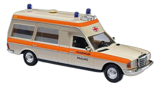 Werksfeuerwehr PAGUAG Dusseldorf Mercedes/ Busch 1/87  模型