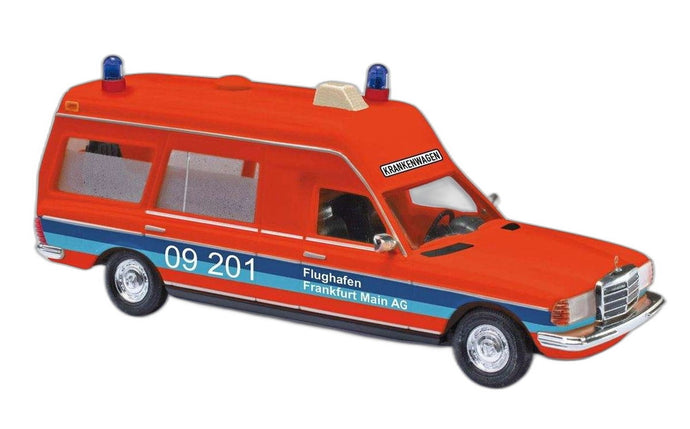 消防車 Fraport Frankfurt Mercedes Benz/ Busch 1/87  模型