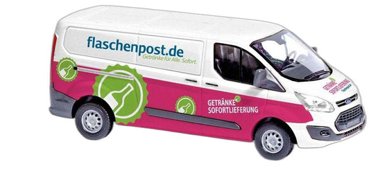 ボトル配達 Ford Transit Custom ボックス 52437/ Busch 1/87  模型
