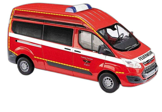 ケルン消防署 Ford Transit バス 52512/ Busch 1/87  模型