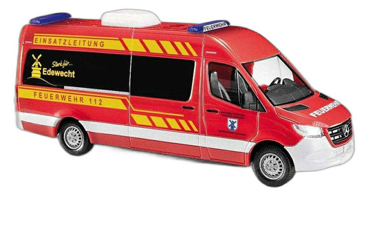 Edewecht 消防車 Mercedes Benz Sprinter/ Busch 1/87  模型