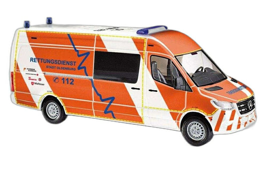 救急車 Mercedes Benz Sprinter 52621/ Busch 1/87  模型