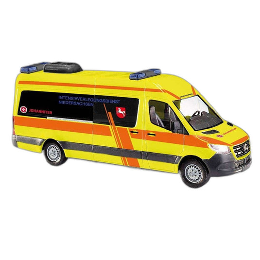 Niedersachsen 集中治療搬送 Mercedes/ Busch 1/87  模型