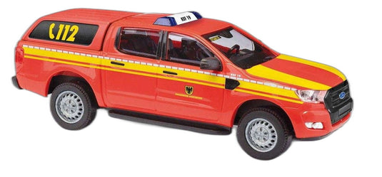 Feuerwehr Dortmund Ford Ranger ハードトップ 52821/ Busch 1/87  模型