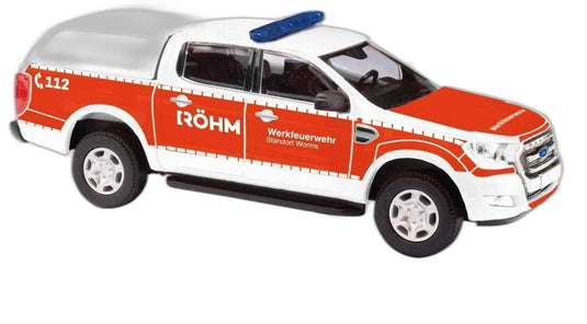 Ford Ranger ハードトップ 消防車/ Busch 1/87  模型