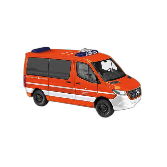 消防署 Munster Mercedes Benz Sprinter/ Busch 1/87  模型