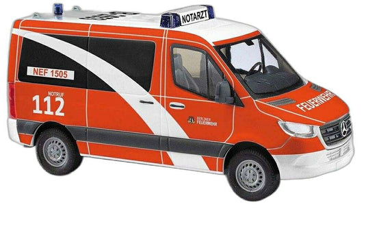 ベルリン消防署 Mercedes Benz Sprinter/ Busch 1/87  模型
