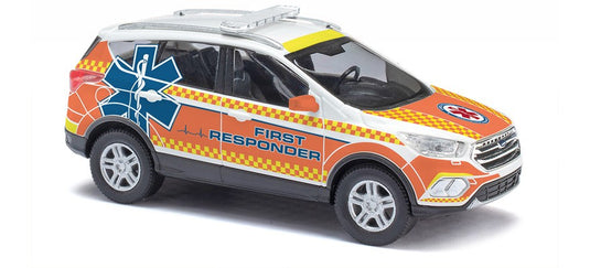 HOゲージ 鉄道模型 Busch Ford Kuga First Responder Ambu Trans Duesseldorf