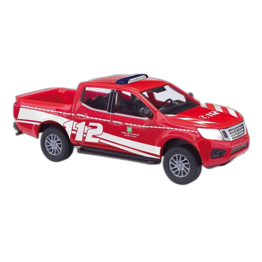 Feuerwehr Saalfeld Nissan Navara 53722/ Busch 1/87  模型