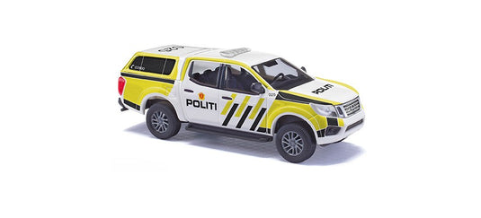 HOゲージ 鉄道模型 Busch Nissan Navara ノルウェー警察