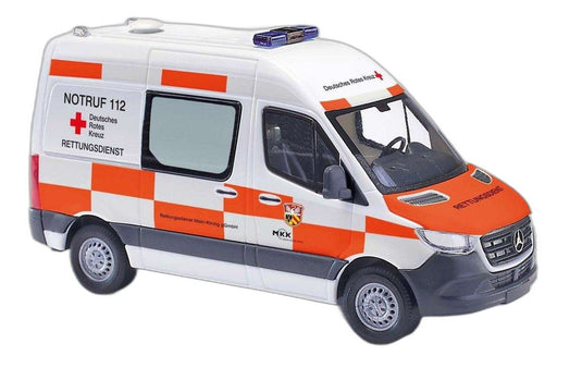 DRK Main Kinzig Kreis Mercedes Benz/ Busch 1/87  模型