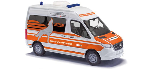 HOゲージ 鉄道模型 Busch Mercedes Sprinter ショート Maltese