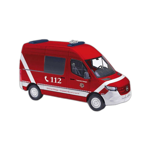 Feuerwehr Erlangen Mercedes Benz Sprinter/ Busch 1/87  模型