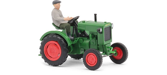 HOゲージ 鉄道模型 Busch Deutz F1M 414 農夫付
