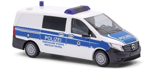 HOゲージ 鉄道模型 Busch メルセデス・ベンツ Vito 連邦警察 MB Vito Federal Police