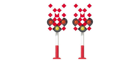 HOゲージ 鉄道模型 Busch 踏切用フラッシュライト ベルギー Flashing lights for level crossing Belgium