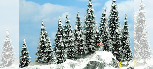 HOゲージ 鉄道模型 Busch 20 snow firs