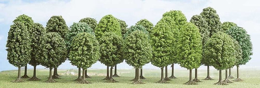 鉄道模型 鉄道模型ストラクチャー Busch 落葉樹25本セット H0/TT 25 deciduous trees