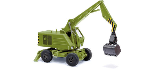 TTゲージ 鉄道模型 Busch ブッシュ Weimar モバイルショベル T 174-2 グリーン Weimar mobile excavator T 174-2 green