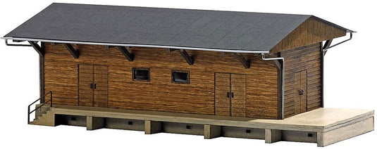 TTゲージ 鉄道模型 Busch Goods shed Braunsdorf reissue