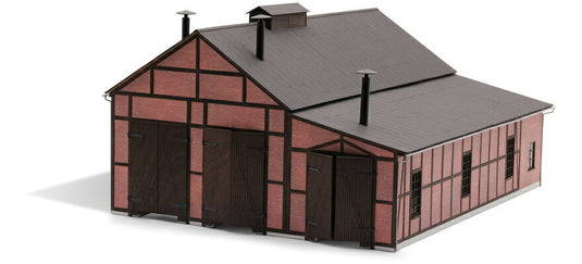 TTゲージ 鉄道模型 Busch ブッシュ 機関庫 locomotive shed