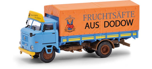 HOゲージ 鉄道模型 Busch ESPEWE IFA W50L SP 運送トラック Dodow fruit juices