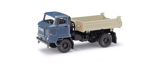 HOゲージ 鉄道模型 Busch ESPEWE IFA L60 3SK 三方ダンプ グレーブルー