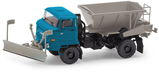 HOゲージ 鉄道模型 Busch ESPEWE IFA L60 D035 winter service with snow plow